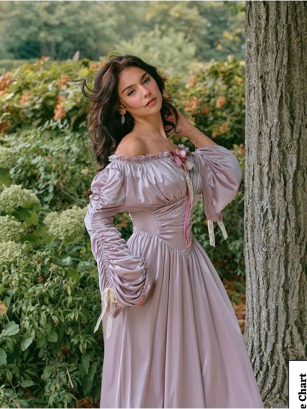 Lace Made Lavender Hue Parthenon Dress - Picture 3 of 7